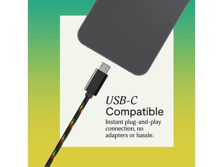 House of Marley Smile Jamaica USB-C Rasta