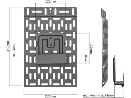 Cavus CHU03 Universele houder voor TV Decoder