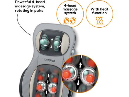 Beurer MG 320 Shiatsu massagekussen met luchtcompressie