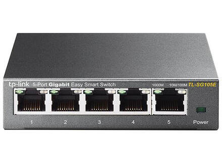 TP-Link TL-SG105E 5-poorts Gigabit Easy Smart