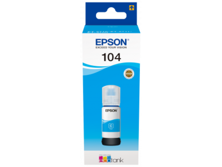Epson Inktflesje Ecotank 104 Cyan
