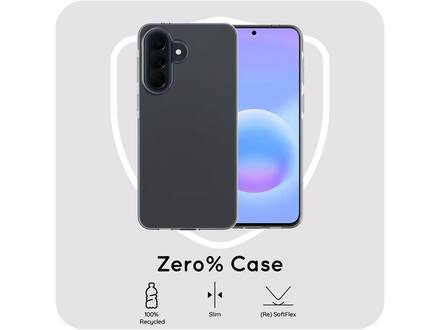 Just in Case Zero% Case Samsung Galaxy A57 Soft TPU Back Cover Transparant