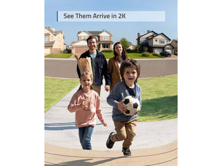 Eufy S220 Video Doorbell 2K (Batterij) + Homebase 2