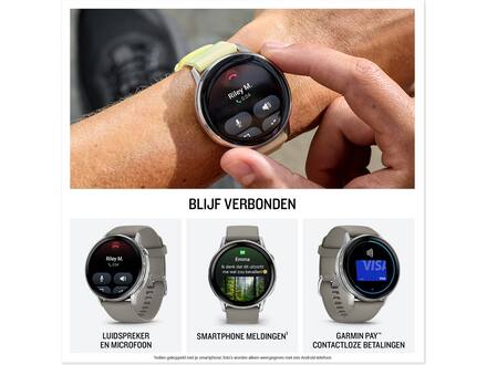 Garmin Venu 4 45mm Zwart