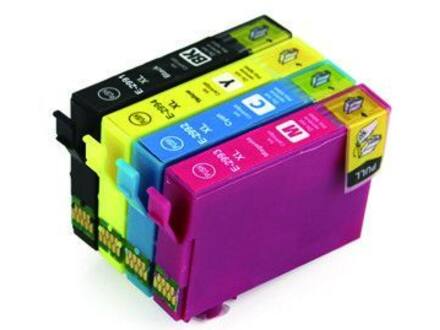 SecondLife Epson 29 XL Multipack T2996 Zwart + 3 kleuren