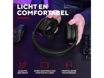 Trust GXT492 Carus Zwart