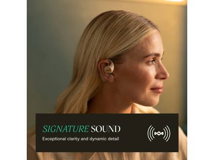House of Marley Liberate Open-Ear True Wireless Cream