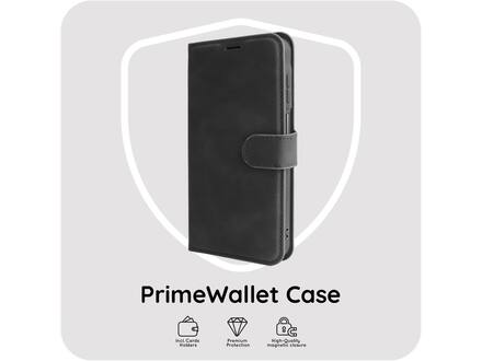 Just in Case PrimeWallet Case Samsung Galaxy A37 PU leer Zwart