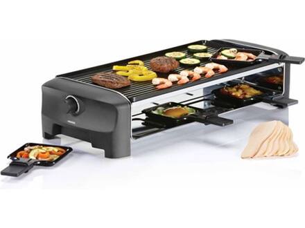 Princess 162840 Raclette 8 Grill and Teppanyaki Party