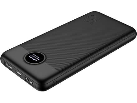 Veger L10S W1105PDB 10.000 mAh Powerbank Zwart