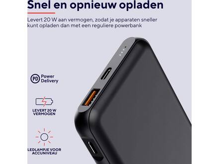 Trust Redoh Fast 10.000 mAh Blauw