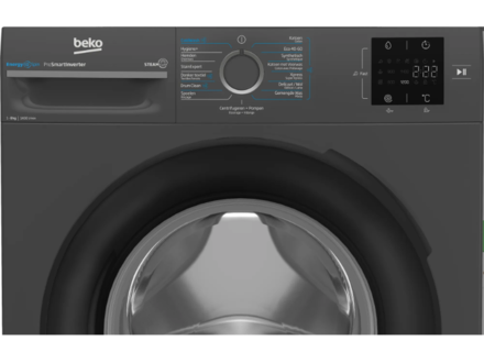 Beko BM3WFT3841A EnergySpin Antraciet