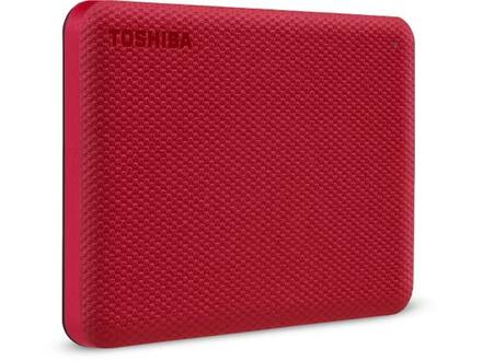 Toshiba Canvio Advance 4TB Rood