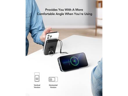 Veger MagOn W1151 10.000mAh Powerbank Zwart