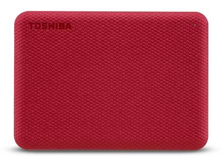 Toshiba Canvio Advance 4TB Rood