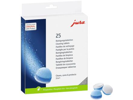 JURA 3-in-1 Reinigingstabletten 25 stuks