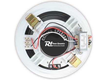 Power Dynamics Plafondspeaker 100V 6.5 Wit