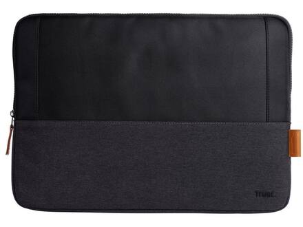 Trust Lisboa 16 inch Eco Sleeve Zwart