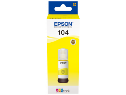 Epson Inktflesje Ecotank 104 Yellow
