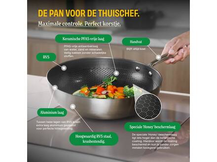 Cook & Pan Honey Koekenpannenset 3-delig
