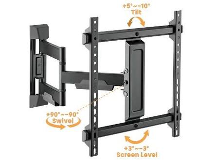 Cavus WME106 Muursteun dubbele arm (37 - 55 inch)