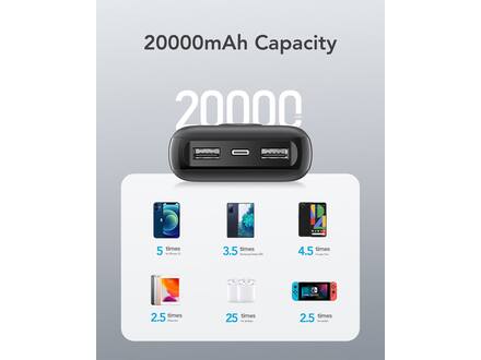Veger L20S W2039PD 20.000 mAh Zwart
