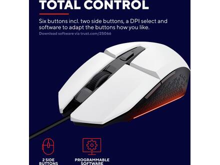 Trust GXT 109W Felox Wit