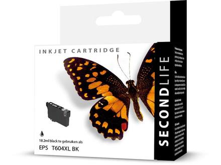 SecondLife Epson 604 XL Zwart