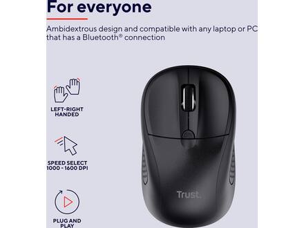 Trust Primo Bluetooth Zwart