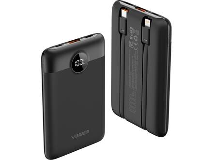 Veger C11 W1170 Mini Portable 10.000mAh Zwart