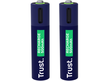 Trust USB-C oplaadbare AAA-batterijen