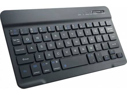 Just in Case Apple iPad 2022 Vintage Bluetooth Keyboard Cover Zwart