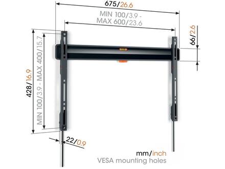 Vogel's TVM 3605 Muurbeugel (40 - 100 inch)