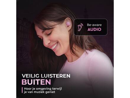 JLab Go Air Pop True Wireless Roze