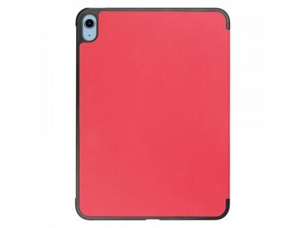 Just in Case Smart Tri-Fold Case - Apple iPad 2022 - Rood