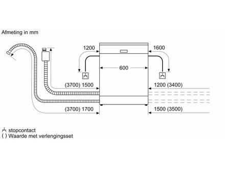 Bosch SMS4ELI06F Serie 4
