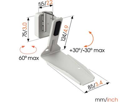 Vogel's SWM 4131 voor Sonos Era 300 Wit