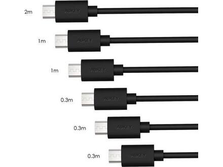 AUKEY 6-Pack Micro USB kabels