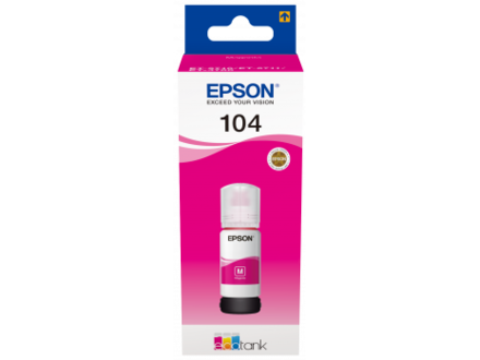Epson Inktflesje Ecotank 104 Magenta
